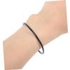 BIUDECO 12pcs Silicone Jelly Wristbands Stretchy Solid Color Bracelets for Comfortable Wear for Men Women Versatile Use As Hair Ties Bangles Silicone Material view 3
