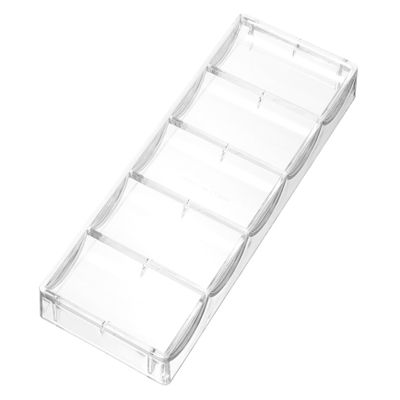 Alasum Poker Chip Holder Tray Large Capacity Multi-Function Poker Chip Storage Box for Easy Access and Protection Design for Game Night