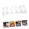 WHAMVOX Portable Poker Chip Tray Wear-Resistant Storage Organizer for Chips Multi-Function Poker Accessories Compact Design for Easy Carrying view 4