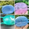 ANDRESLAD 4pcs Pacifier Storage Box Portable Protective Case for Pacifiers Easy to Clean Dust Holder Multi-use Pp Material Random Options view 3