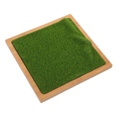 FUNOMOCYA Action Figures Display Stand Riser Organizer with Simulation Grass Base Durable Bamboo and Figurine Holder for Desk Bedroom and Home Decor Easy Installation Storage Rack for
