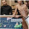 COSMEVIVI Portable Poker Chip Storage Box Chip Tray for Easy Organization and Transport for and Other Card Games Multi-Function Design view 2