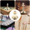 COSMEVIVI Metal Poker Chip Win Marker Compact Sturdy Table Game Accessory for Parties Roulette Marker for Tracking Lightweight Design view 2