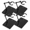 Alasum 4pcs Action Figure Display Stand Transparent Base Holder for Doll Models Compatible with Anime and Cartoon Figures for Collectors and Diy Posing view 1