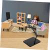 Alasum 4pcs Action Figure Display Stand Transparent Base Holder for Doll Models Compatible with Anime and Cartoon Figures for Collectors and Diy Posing view 3