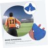 COOLHIYA 2pcs Soccer Referee Kit Fabric Bean Bag Long Neck Lightweight Easy Storage view 2