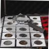 VILLFUL 6sheets Coin Storage Album Pages Material for Stamp and Coin Collecting Design and Lightweight Collectors Supplies view 2