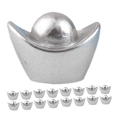 TOYANDONA 30pcs Mini Ingot Ornaments Decorative Tiny Ingots for Home Decor Festive Scene Decoration Realistic Design for and Collectibles