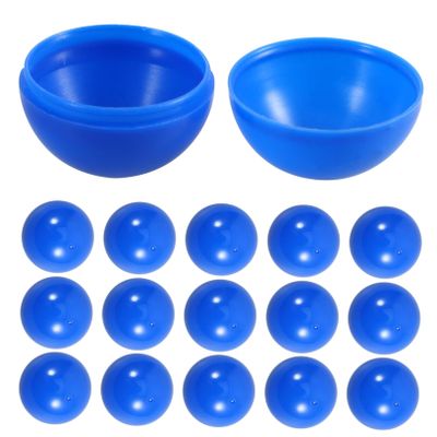 MOBUTOFU 50pcs Blue Raffle Balls Openable Party Game Balls for Drawing and Entertainment