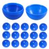 MOBUTOFU 50pcs Blue Raffle Balls Openable Party Game Balls for Drawing and Entertainment view 1