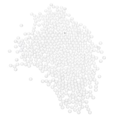 BUGUUYO 2000pcs Solid Glass Balls Mini Clear Glass Spheres for Laboratory Use Transparent Precision Balls for Chemical Experiments and Culturing