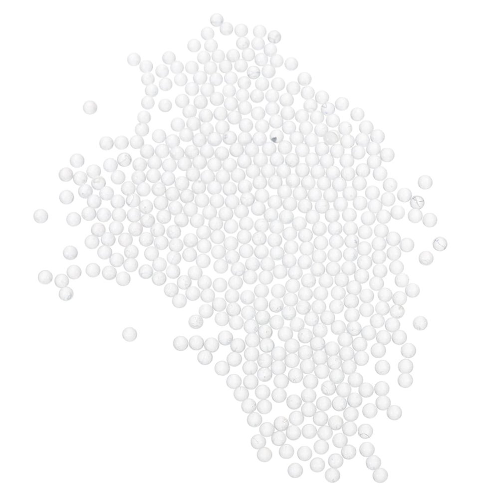 BUGUUYO 2000pcs Solid Glass Balls Mini Clear Glass Spheres for Laboratory Use Transparent Precision Balls for Chemical Experiments and Culturing