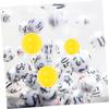 PRETYZOOM 50pcs Openable Lottery Balls Yellow Raffle Drawing Props for Parties Games and Events Activity Balls for Surprising Guests and Celebrations view 2