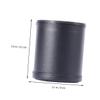 Alasum 1pc Silent Dice Cup Box Dice Pu Leather Container for Ktv Bar and Cup Easy to Hold and Clean view 4