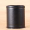 HOOTNEE Pu Leather Dice Cup with Felt Lining for Quiet Rolling Includes Transparent Red Dice for Home and Bar Games view 4