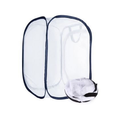 Hemoton Foldable Insect Cage for Boys and Girls Portable House for Outdoor Nature Exploration Encourages Observation and Learning Zipper Random