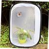 Hemoton Foldable Insect Cage for Boys and Girls Portable House for Outdoor Nature Exploration Encourages Observation and Learning Zipper Random view 2