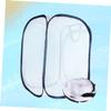 Hemoton Foldable Insect Cage for Boys and Girls Portable House for Outdoor Nature Exploration Encourages Observation and Learning Zipper Random view 3