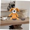 Anneome 2pcs Wooden Base Doll Display Stand for Crochet Dolls Stable with Needle Support Ebony for Showcasing Stores Exhibitions view 2