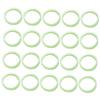 Holibanna 100pcs Luminous Plastic Finger Rings Dark Party Decorations Fun Fluorescent Accessories for Adults for Festivals and Celebrations view 1