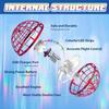 UROINT 2026 Flying Orb Ball for Kids, Magical Galaxy Hover Cosmic Space Boomerang Rotating Floating Mini Hand Drone Stocking Stuffer Xmas Toys for Girls Boys Teen Age 6 7 8 9 10+ Red view 3