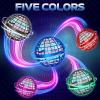 2026 Flying Orb Ball Toy - Christmas Cool Novelty Gift Hover Ball Galaxy Boomerang Hand Drone Magic Floating Balls Orbit Mini Outdoor Fidget Toy Stocking Stuffer for Kids Boys Girls Teens (Blue+Pink) view 4