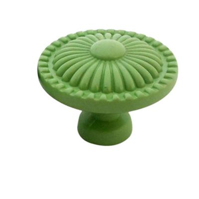 10PC Retro Style Ceramic Door Knob For Cupboard/Cabinet/Bathroom/Drawer Great Furniture Ornaments For Nursery/Baby Room|ceramic door knobs|door knobretro door knobs - - (Color: Green)