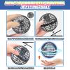 UROINT 2026 Flying Orb Ball Toys for Boys, Galaxy Balls Boomerang Hover Hand Drone, Cosmic Fly Ball Orbit Floating Flying Spinner Mini Drone Balls Toy, for Kids Teens Boys Girls Gray view 3