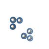 6900RS Bearing 10PCS 10x22x6 mm ABEC-3 Hobby Electric RC Car Truck 6900 RS 2RS Ball Bearings 6900-2RS Blue Sealed view 4