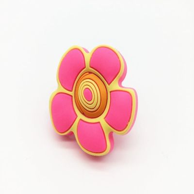 10Pcs/Lot Lovely Children Cabinet Wardrobe Cupboard Knob Drawer Doors Pulls Handles Pink Flower