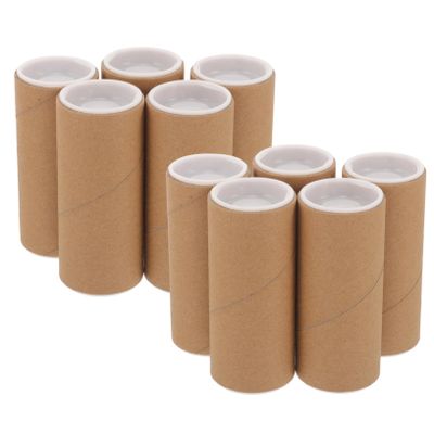 Ipetboom 10pcs Paper Tubes Portable Storage for for Mailing and Safe Storage Inner