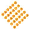 CHILDWEET 30pcs Entertainment Balls Numbered Raffle Balls Bingo Hollow for Parties view 1