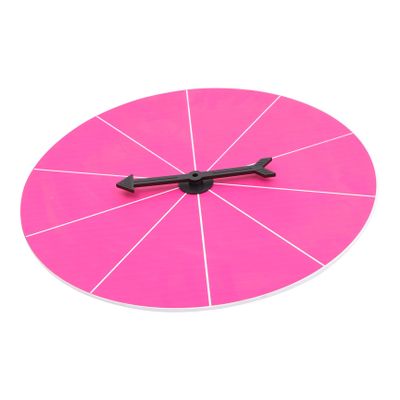 HOOTNEE 1pc Diy Prize Wheel Spinner for Parties Rotating Game Wheel Stand Carnival Prize Game