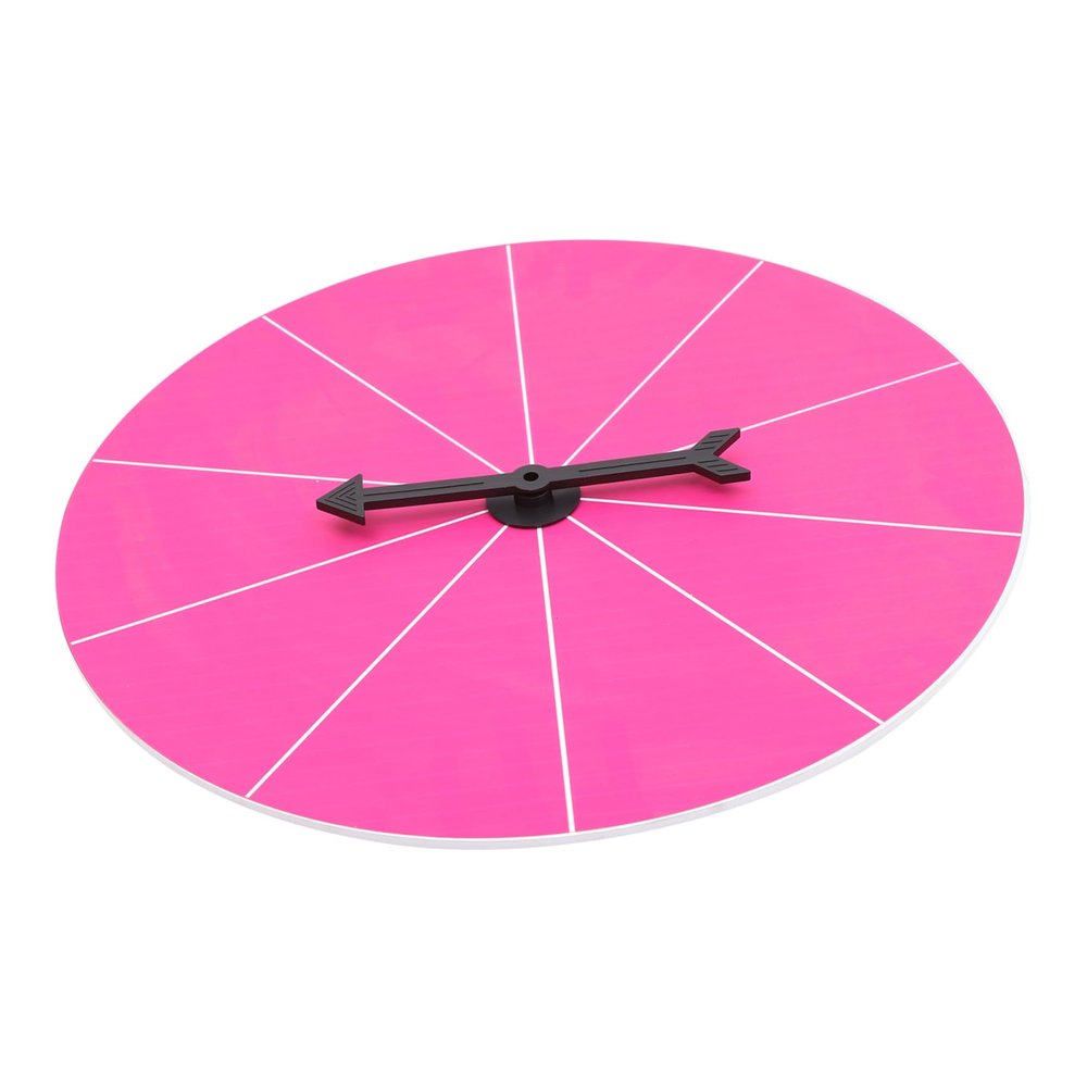 HOOTNEE 1pc Diy Prize Wheel Spinner for Parties Rotating Game Wheel Stand Carnival Prize Game