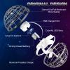 BADHACK 2026 Flying Orb Toy - Christmas Cool Novelty Gift Hover Ball Galaxy Boomerang Hand Drone Magic Floating Orbit Mini Outdoor Fidget Toy Stocking Stuffer for Kids Boys Girls Teens - (Grey) view 2