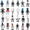 24PCS Toilet Figure Doll Set - Toilet Cameraman, Horror Game Model Building Toy Animation Toys - Suitable for Game Fans, Birthday for Friends view 1