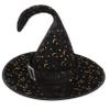 COLLBATH Pets Party Witch Hat Decoration for Halloween Cosplay Lightweight Reusable Headdress Star and Moon Patterns for Themed Events and Parties view 1
