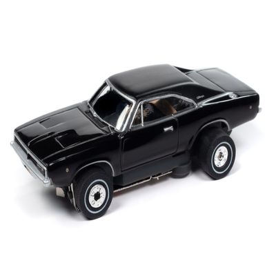 AW AUTO World AutoWorld SC409-2 Thunderjet John Wick 1968 Dodge Charger HO Scale Electric Slot Car