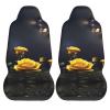 SamLng Beautiful Yellow Roses Universal Car Seat Covers - Front Seats Protector Compatible with Cars, SUVs, Sedans, Trucks view 2