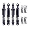 100mm Metal 1/10 RC Crawler Shocks Absorber Springs Pre-Oiled for Gen7 Gen8 SCX10 1/10 TRX4 Upgrades (Black) view 1