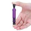 100mm Metal 1/10 RC Crawler Shocks Absorber Springs Pre-Oiled for Gen7 Gen8 SCX10 1/10 TRX4 Upgrades (Red) view 3