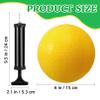 CACASO 24 Pcs Playground Balls,6 Inch Inflatable Dodge Balls,Sport Bouncy Balls with a Hand Pump,Dodgeball Balls for Indoors Outdoors Ball Games,Gym,School,Camps,Picnic view 2
