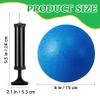 CACASO 24 Pcs 6 Inch Inflatable Dodgeball Balls, Sport Bouncy Balls with Hand Pump, Dodgeballs for Indoors Outdoors, Gym, School, Camps, Picnic view 2