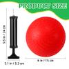CACASO 24 Pcs Playground Balls,6 Inch Inflatable Dodge Balls,Sport Bouncy Balls with a Hand Pump,Dodgeball Balls for Indoors Outdoors Ball Games,Gym,School,Camps,Picnic view 2