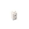 XYEIUGO Gobricks 32952 1x1x2 Brick with Studs on Both Sides, White, 50 pcs view 1