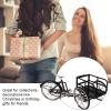 DIY Toy Tricycle Model Simulated Appearance Tricycle Ornament WearResistant Alloy Toy Tricycle Ornament for Bedside Table view 3