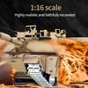 DAOYU Rc Military Vehicles, Rc Tanks for Adults, 1/16 2.4G RC USA M1A2 SEP V2 Main Battle Tank Simulation Military Vehicle (Metal Upgraded Version M1211U view 2