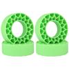 HobbyPark 1.0 Tires Silicone Inserts Foam fit 56-58mm*24mm for 1/18 1/24 Scale RC Crawler Truck, Super Soft, 4pcs (Green) view 1