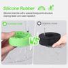 HobbyPark 1.0 Tires Silicone Inserts Foam fit 56-58mm*24mm for 1/18 1/24 Scale RC Crawler Truck, Super Soft, 4pcs (Green) view 3