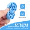 HobbyPark 1.0 Tires Silicone Inserts Foam fit 56-58mm*24mm for 1/18 1/24 Scale RC Crawler Truck, Super Soft, 4pcs (Light Blue) view 4